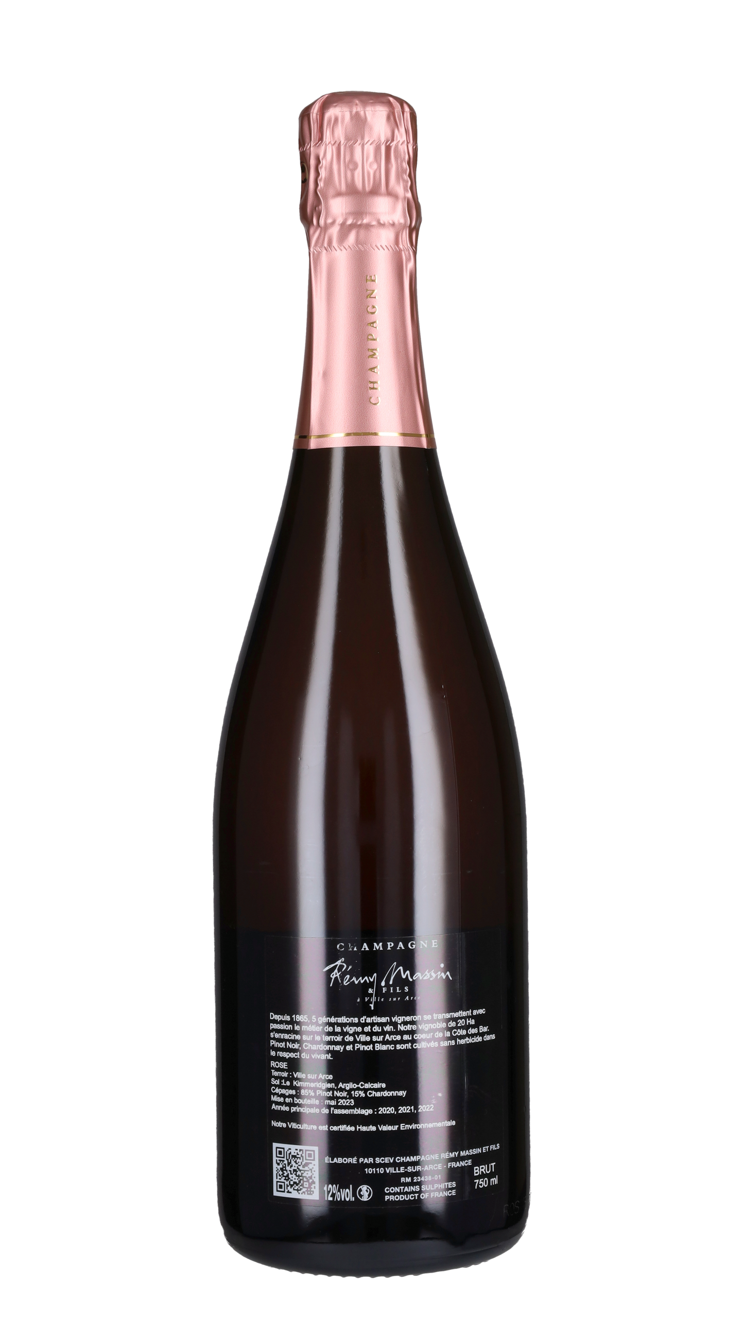 Champagne Rosé Brut Remy Massin