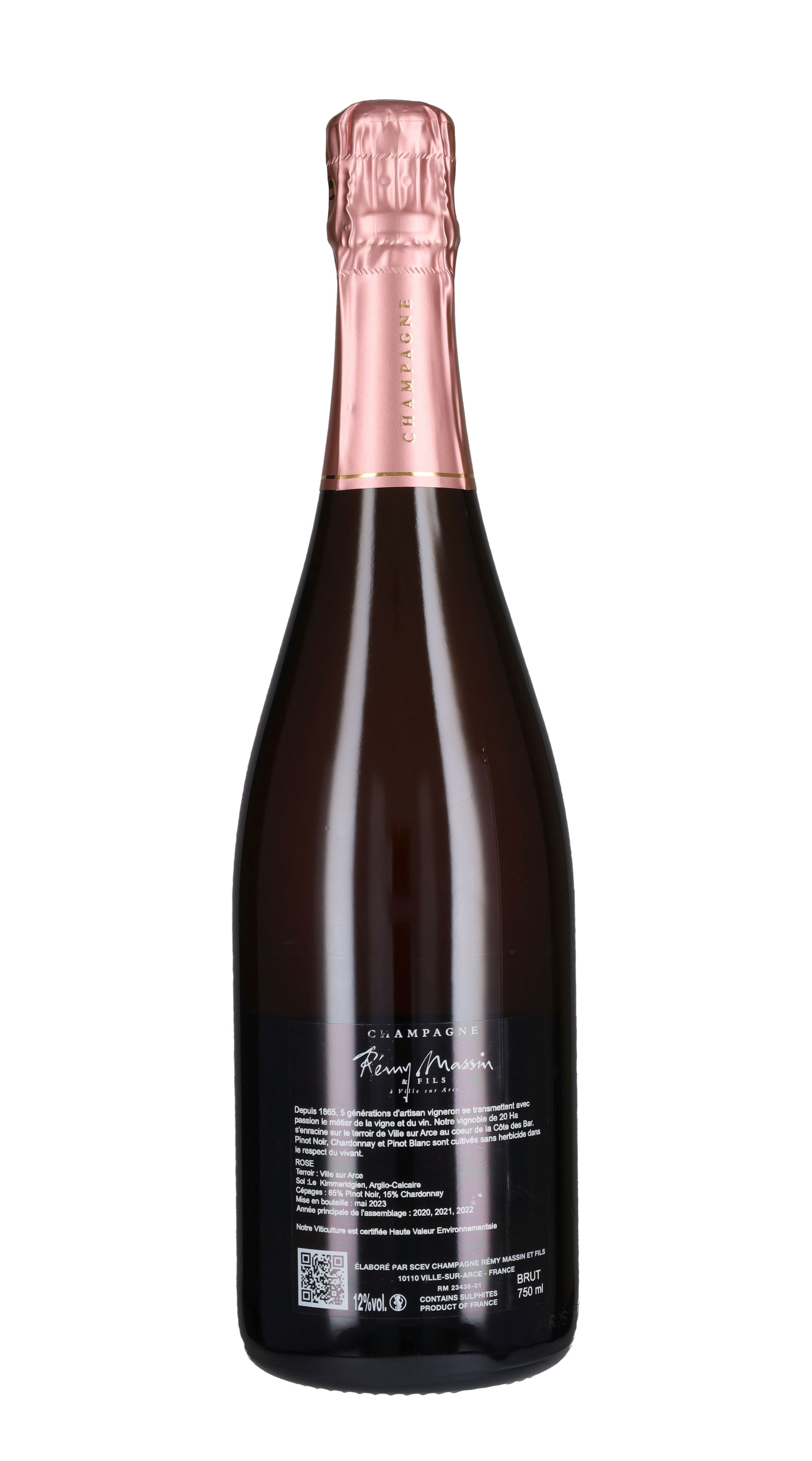Champagne Rosé Brut Remy Massin
